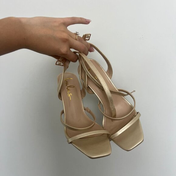 New Lulus  High Heel Sandals - Picture 1 of 1